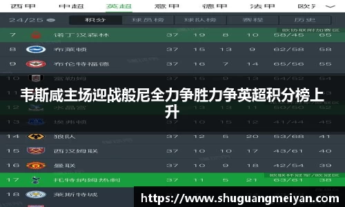 韦斯咸主场迎战般尼全力争胜力争英超积分榜上升